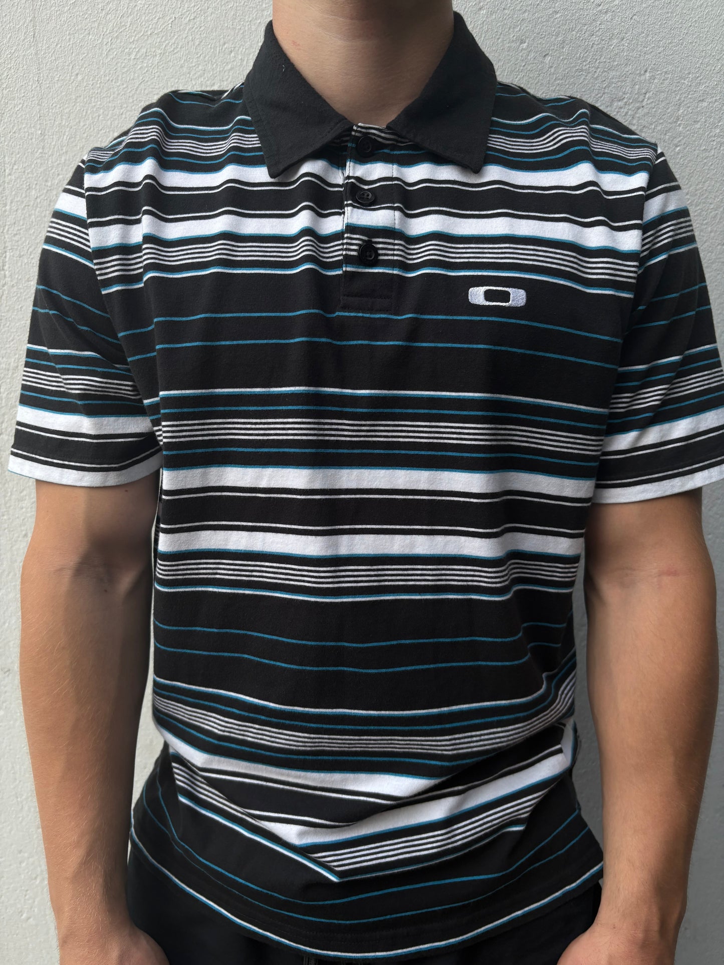 Gestreiftes Oakley Poloshirt (M)