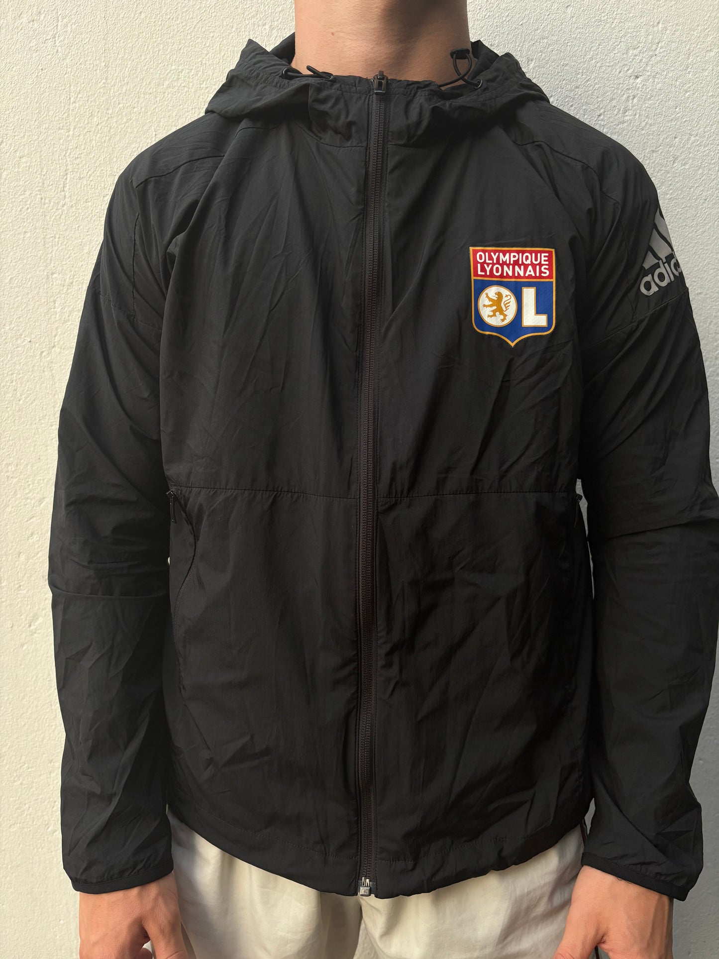 Adidas Olympique Lyon Windbreaker (S) NEU