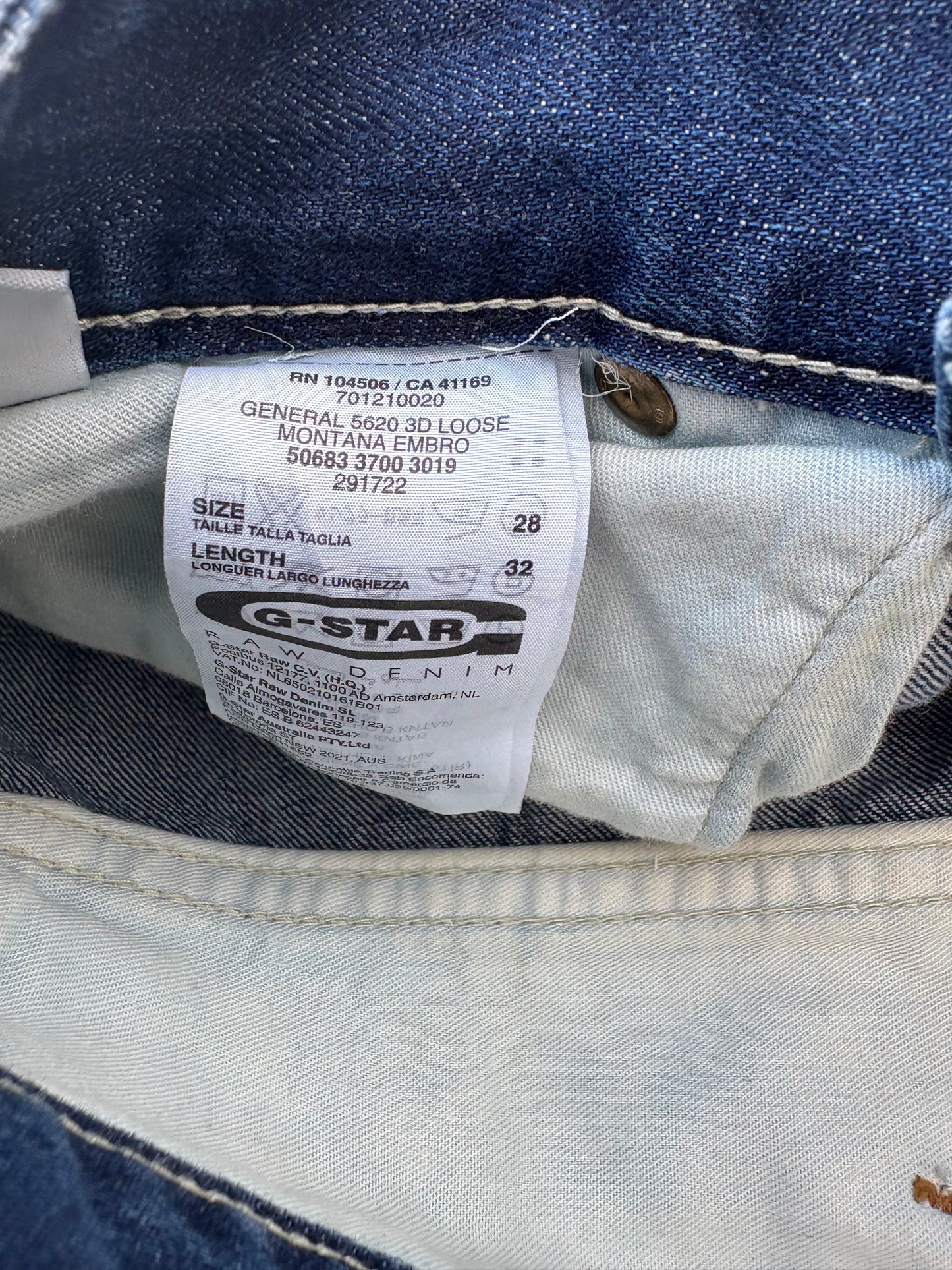 G-Star RAW Baggy Jeans (W28)
