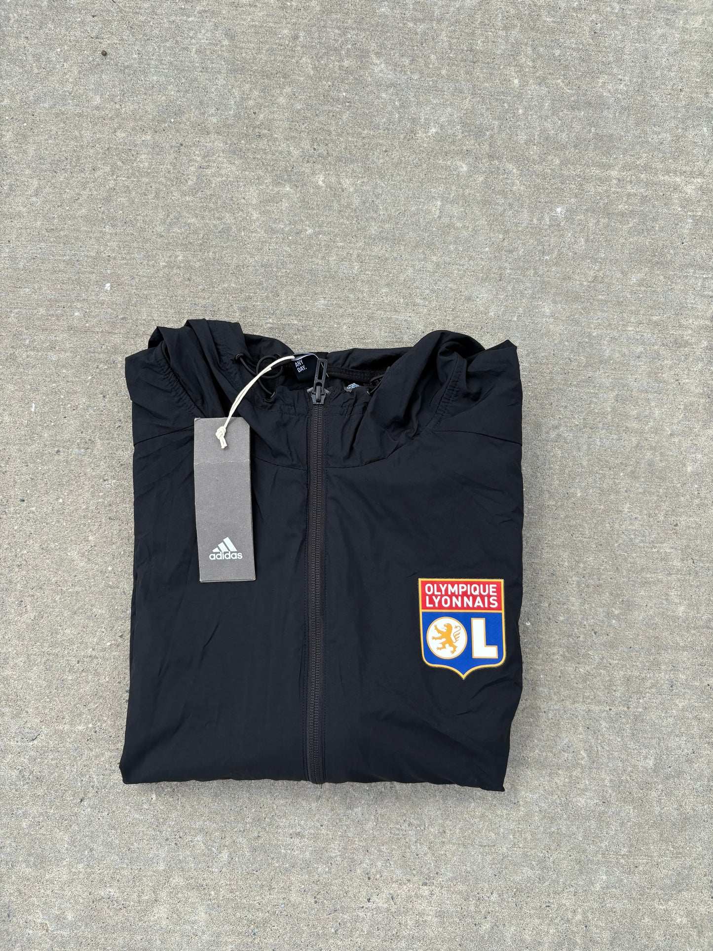 Adidas Olympique Lyon Windbreaker (S) NEU